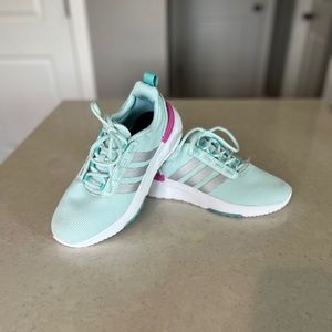 Adidas Girls Racer Training 21 Athletic Shoes - Youth Size 4.5